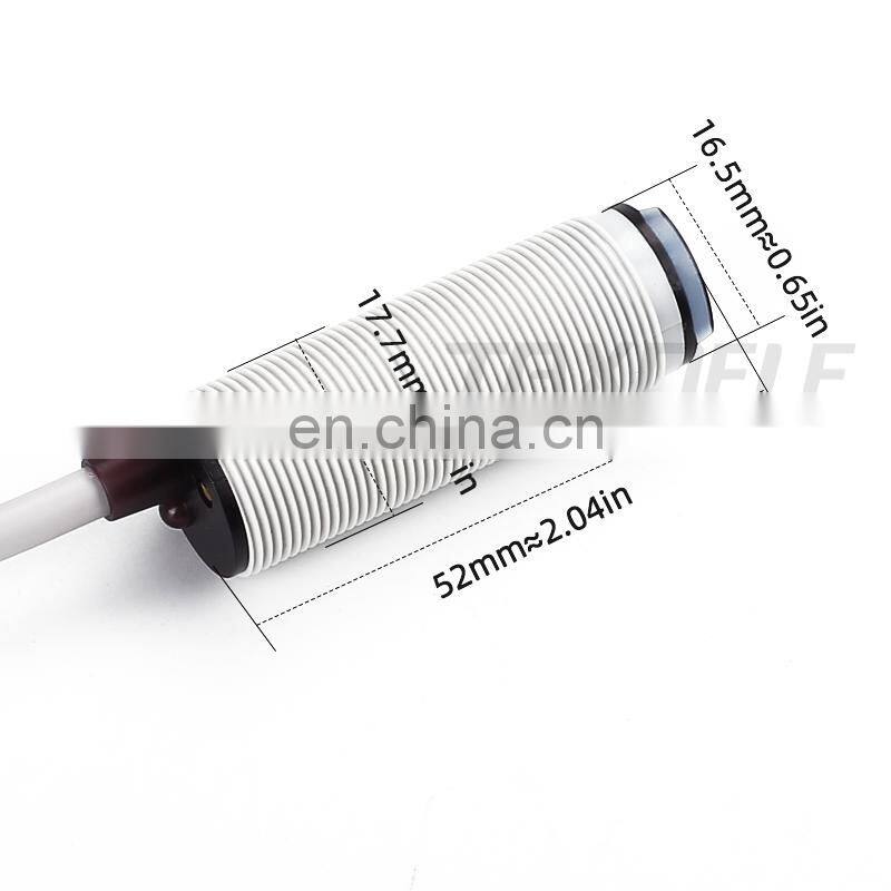 E18-D80NK Infrared Obstacle Avoidance Photoelectric Sensor 5VDC 6-36VDC Proximity Switch 3-80cm Detection Range Adjustable