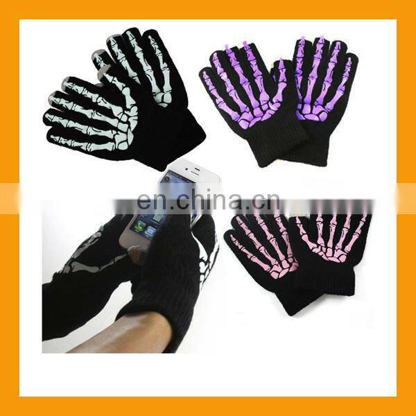 New Ladies Striped Magic Touch Gloves