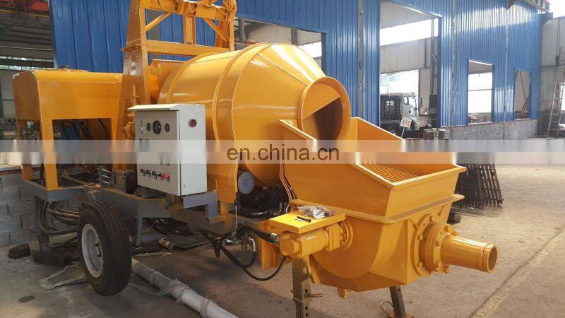 best quality portable diesel / electric concrete mixer mixing machine with pump price