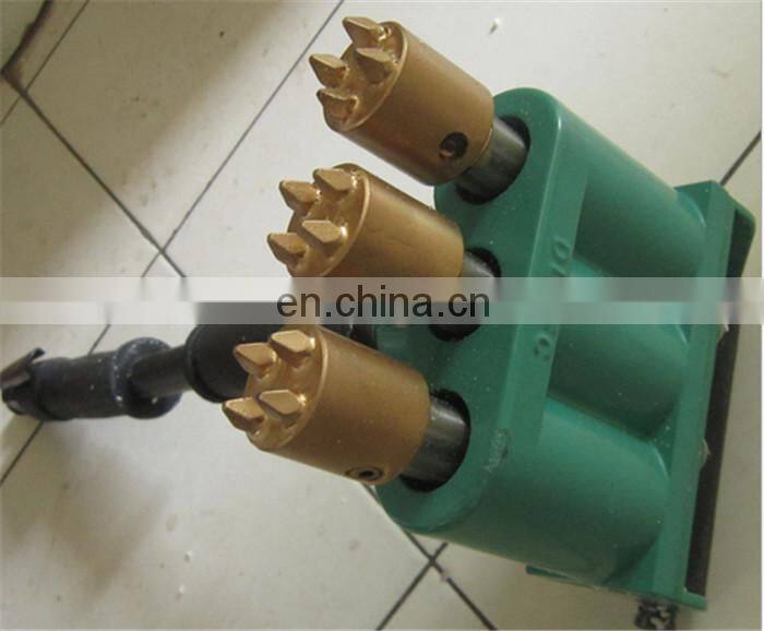 Concrete surface bush hammer pneumatic scabble machine price
