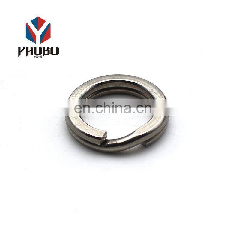 More New Style Fishing Split Promotion Keychain Ring For Key Chain Holder