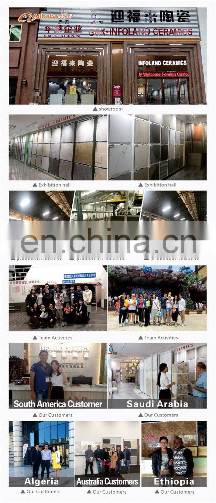 300x600mm Cloth Pattern Tiles Floor Grey Ceramic Bathroom Wall Digital Tiles