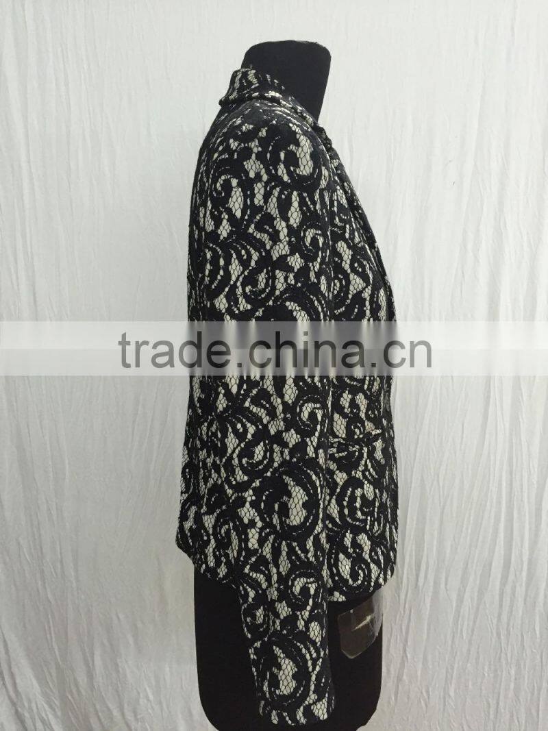 2015 new Embroidery fabric neck designs for casual women western dress