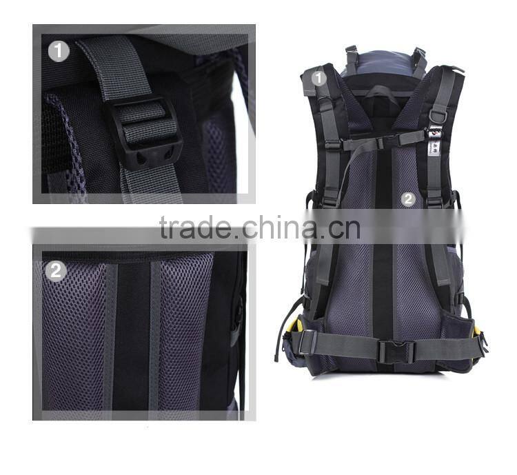 waterproof oxford backpack hiking bag 600D travel bag mountaineer bag