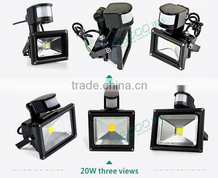Underwater floodlight Outdoor 10w Motions sensor led flood lighting