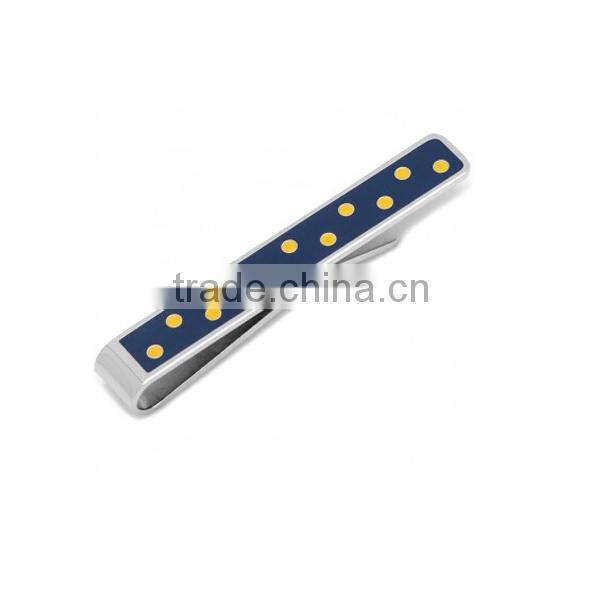 Thin Tie Bar Tie Clip with Custom Logo
