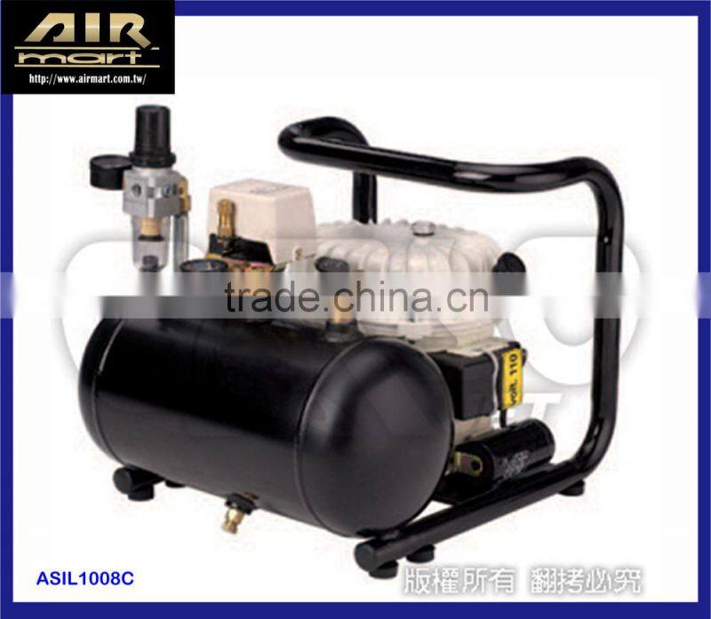 Taiwan Made, Model No. ASIL0506, lab&dental equipment, SUPER SILENT AIR COMPRESSOR