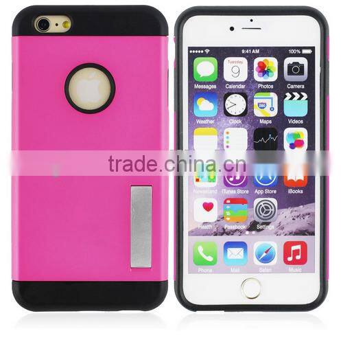 2015 Newest Colorful Tough Slim Armor combo Case Strong Shockproof for IPhone 6 4.7 sustainable Case Cover back case
