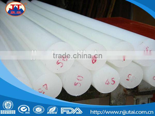 Diameter 20-250mm corrosion resistant solid plastic UHMWPE rod