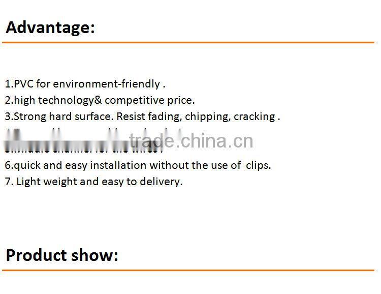 Longsun rubber edge floor skirting board