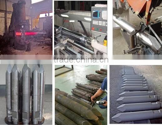 Efficient high quality competitive price hydraulic breaker chisel Komac TOR 22 23 36 by China manufactory