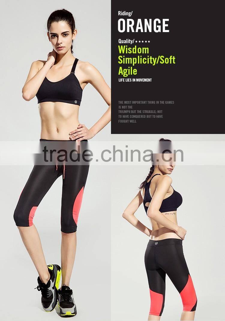 ladies fitness clothing women leggings tight yoga wear capris pants