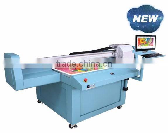 Galaxy UD-1312UFC 1.3x1.2m dx5 head wide format uv flatbed printer glass printing machine