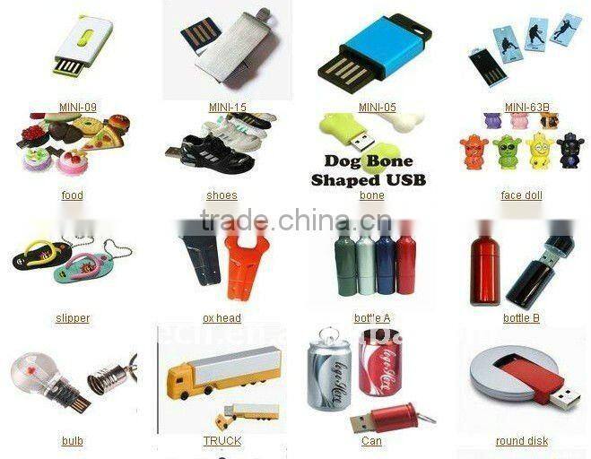 Lowest price usb flash 8GB free logo