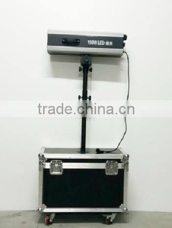 6 color 150w Led follow spot light with Flight case / Flycase / Road case packing
