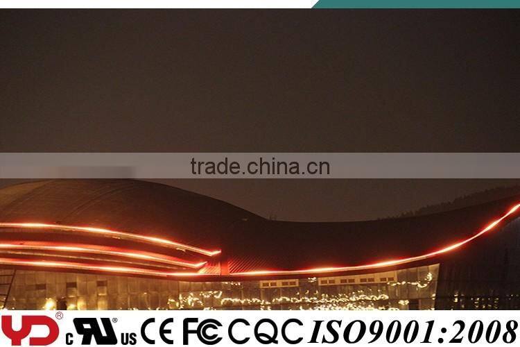 RGB CE FCC SASO led building outline lighting ip68 waterproof