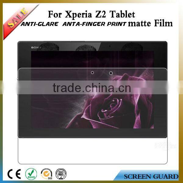 Alibaba Express PET For Sony Xperia Z2 Tablet PC Matte Anti-glare Screen Protector