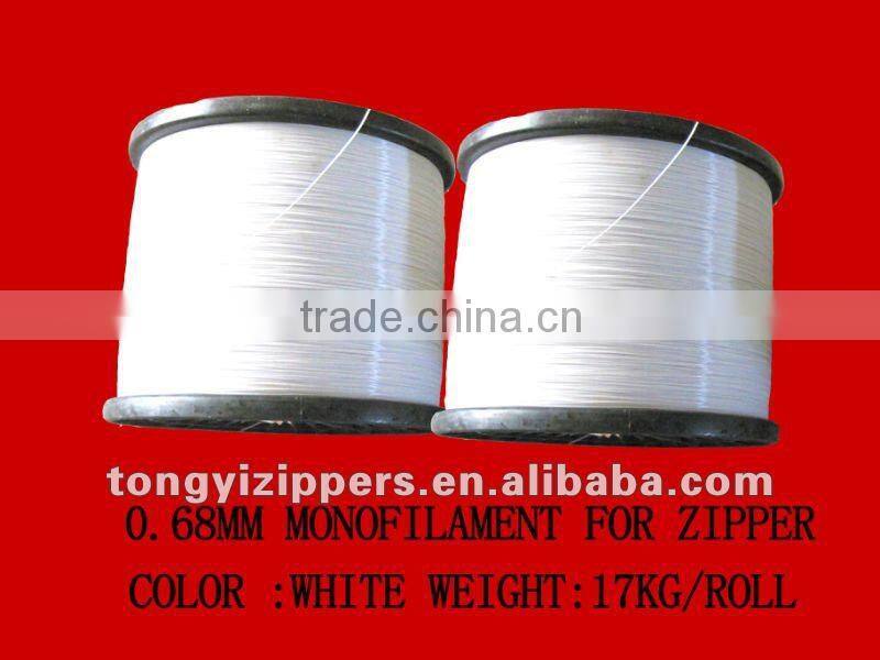 monofilament for nylon zipper