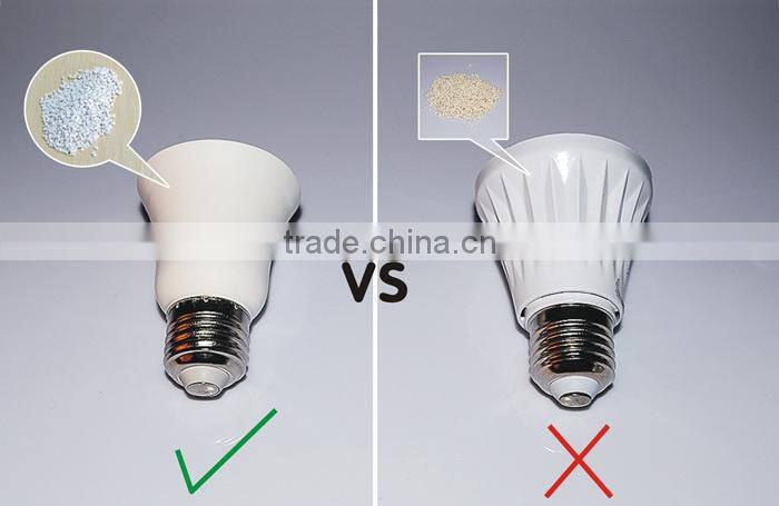 e27 led bulb light 3000k-6500k/9w smd2835 led bulb light AL+PC material