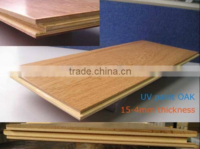 21/6mm x 220mm engineered oak wide plank flooring