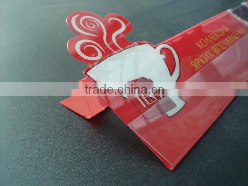 custom shelf talkers, price shelf talker,pvc shelf talkers