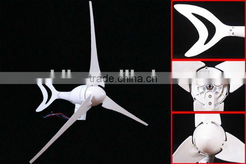 HOT pop marketing 300w wind turbine/street lights/landscape power solution