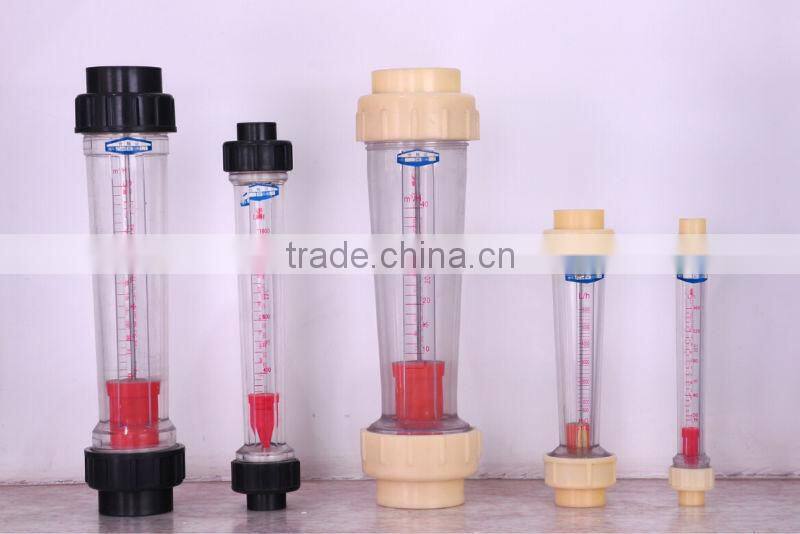 Beixing Meter Manufacturer Acrylic tube water rotameter flow meter