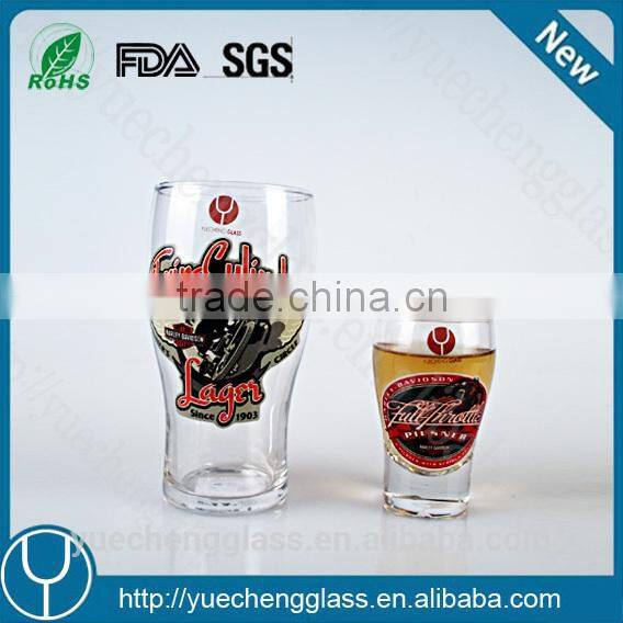 Custom beer can shaped glass wholesale