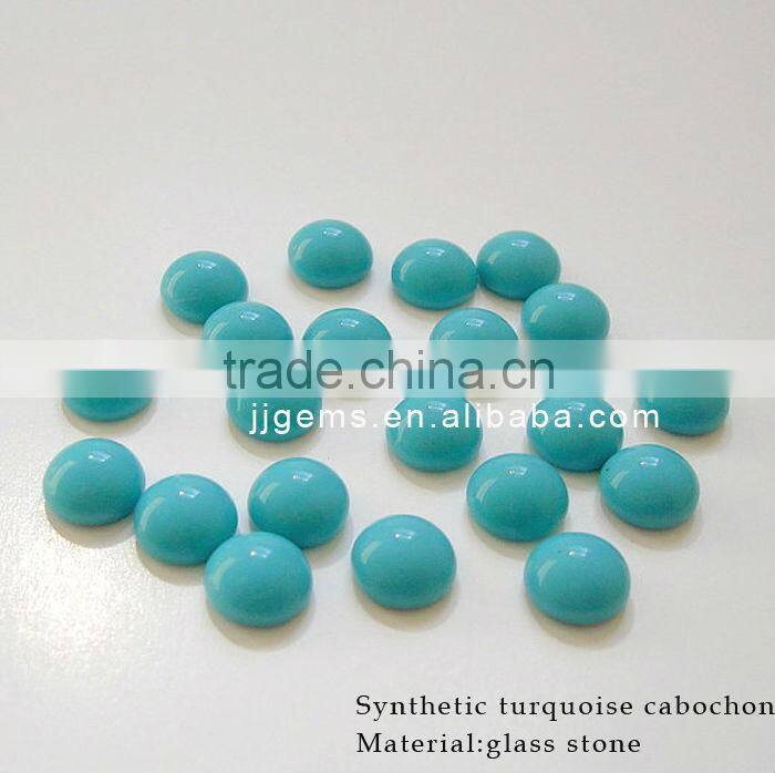 wholesale glass stone synthetic turquoise stone beads