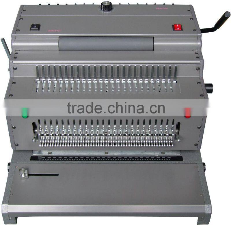 3 in 1Double Wire Plastic Coil Binding Machine Alibaba China for 2015
