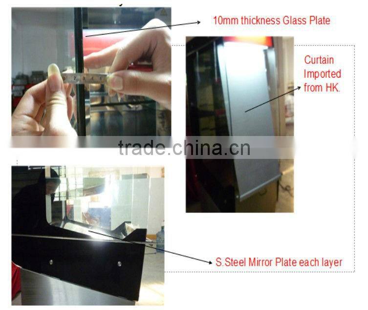 PF-OM-WF1000 PERFORNI practical electrical warmer showcase for commercial use