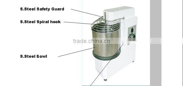 PF-ML-LF25-2V PERFORNI high-efficiency power coating surface industrial dough mixer with fixed bowl