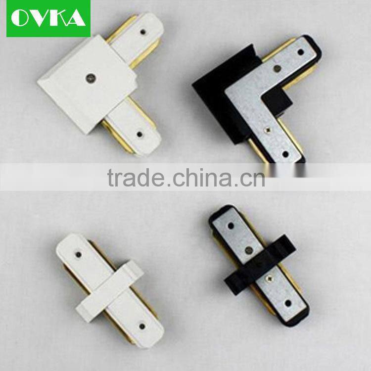 Lighting Track System accessories 1 Meter 2 Wires Aluminum Track Light Rail, LED light track rail