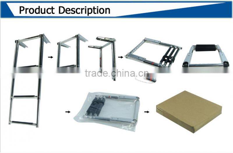 High quality stainless steel boat ladder