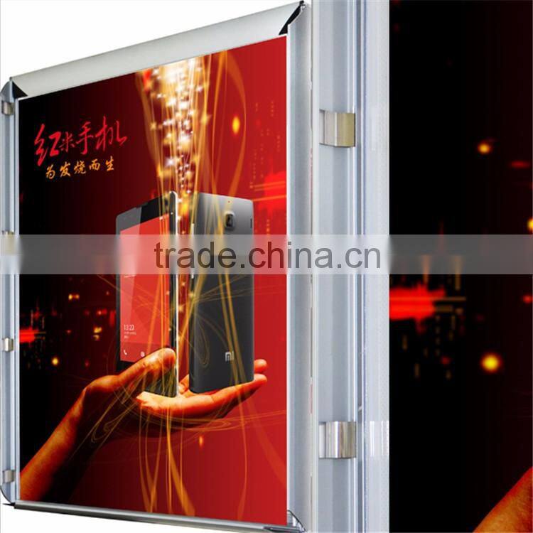 Edgelight AF19 light box clip type single side LED light box made in Shanghai OEM factory