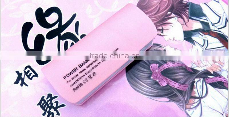 / W718 xiaomanyao power bank li-ion 5200MAH flashlights external battery chargerportable power bank