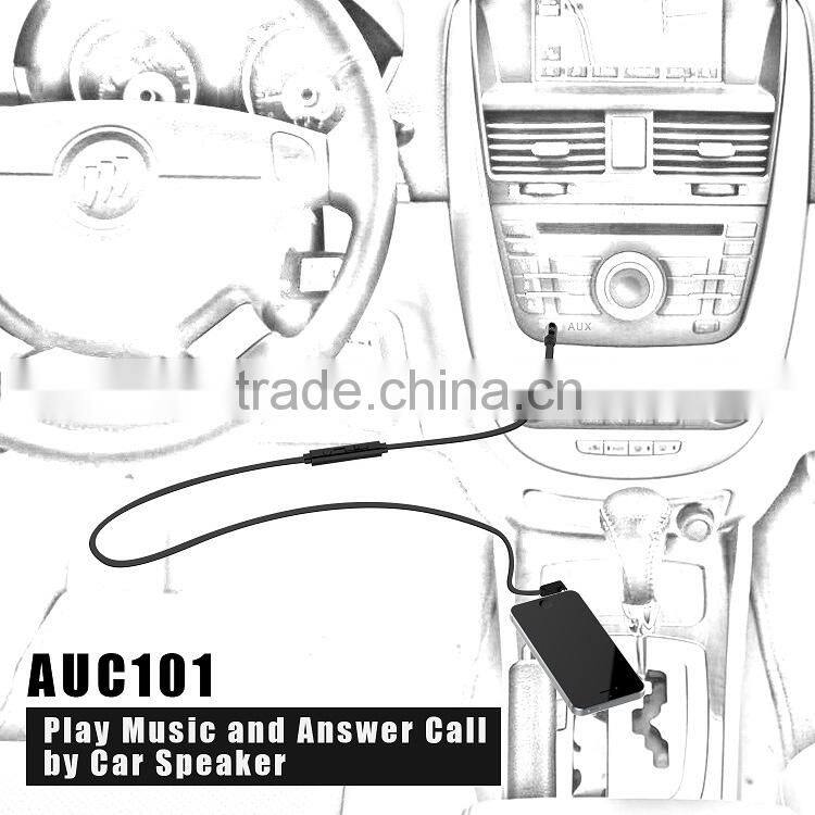 Colorful Cheap High quality 3.5mm retractable aux cord