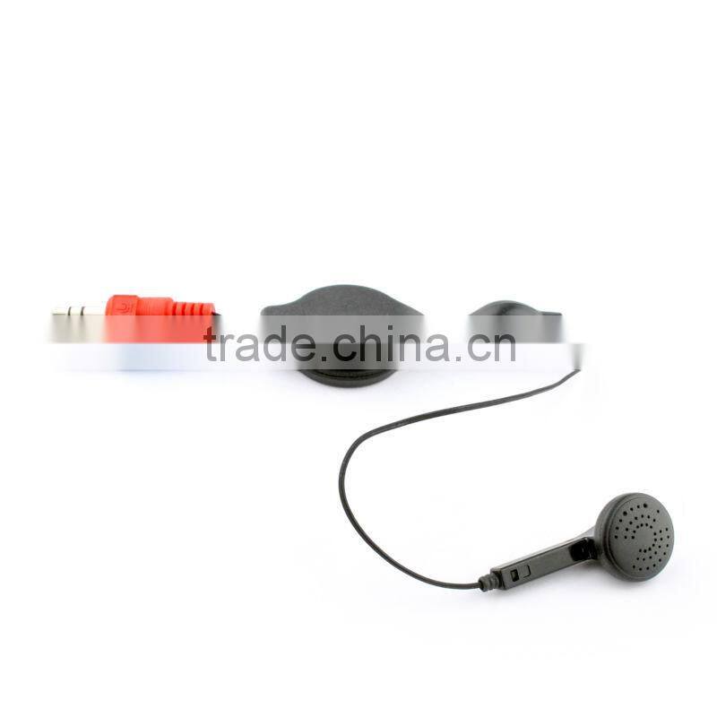 2014 new products best quality retractable earphones from Shenzhen factory XTY-02