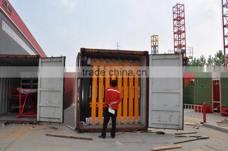 Tower crane mast section/QTZ tower crane supplier