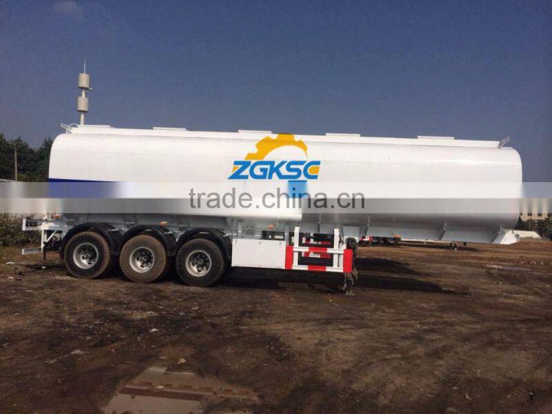 2015 Hot Sale stainless steel Fuel Oil Tanker Trailer