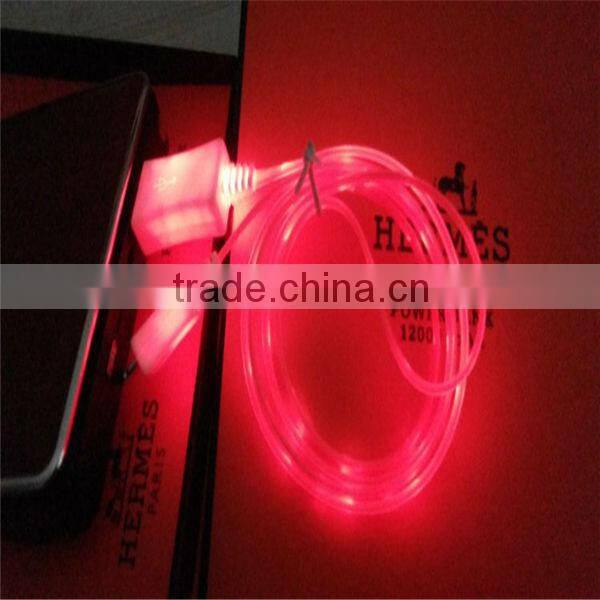 led micro usb cable for iphone led charging cable for iphone wholesale
