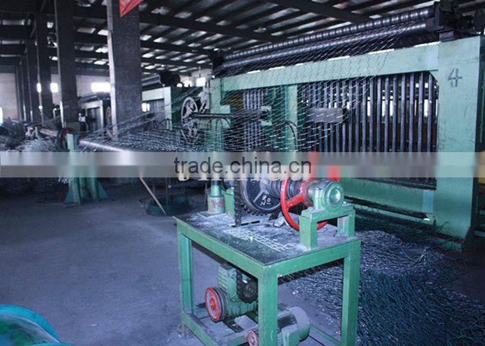 Automatic Heavy Duty Hexagonal Mesh Machine, 60*80mm Gabion Mesh