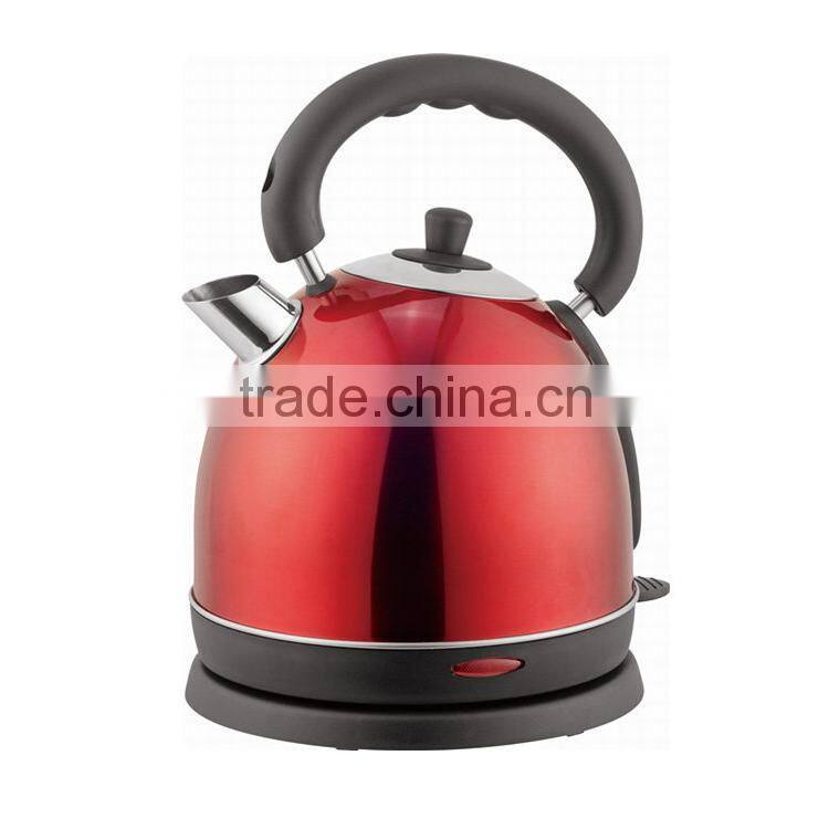 High Capacity Temperature Controlling Red Electric Kettle