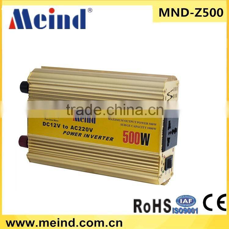 500w dc to ac power inverter 12v 220v 50hz pure sine wave inverter with all protections