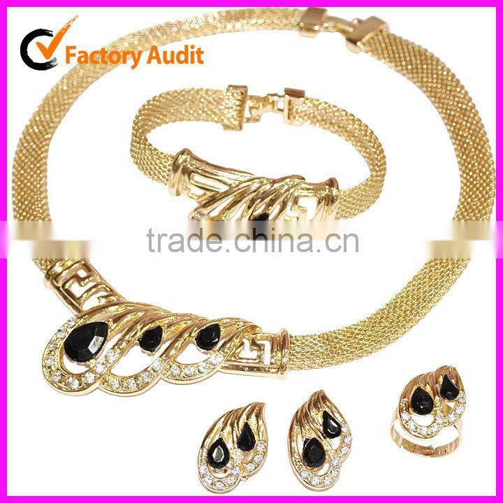 New fashion 18K gold plated jewelry set FH-FS1016