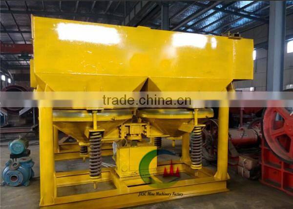 gold jig machine for alluvial gold concentration