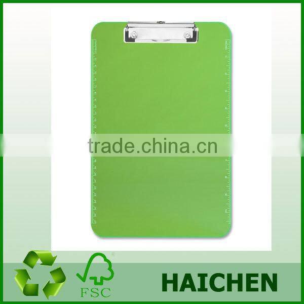 Recycled Plastic Clipboard with 1-Inch Capacity, Pink, Letter/A4 Size