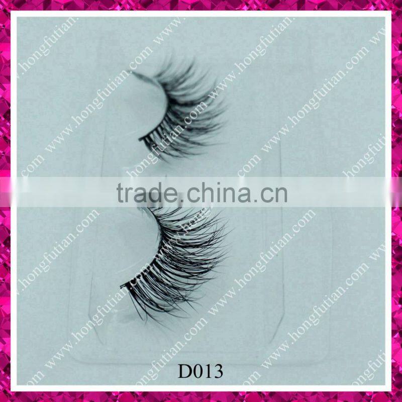 Deluxe top quality fake eyelashes hand made private lable 3D mink fur eyelash