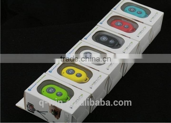 2014 new design portable wireless bluetooth remote shutter for Android and IOS