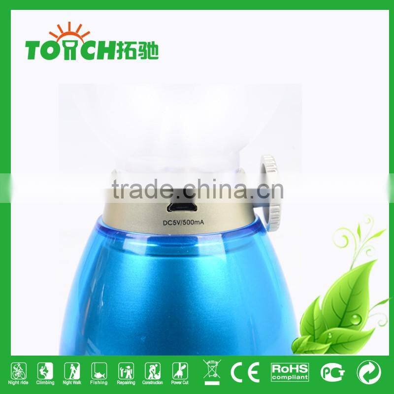 New Design Wind Switch Camping Light 3 Colors Gold Blue Pink Color Vintage Kerosene Design CFL Fashion Design Light Lamp